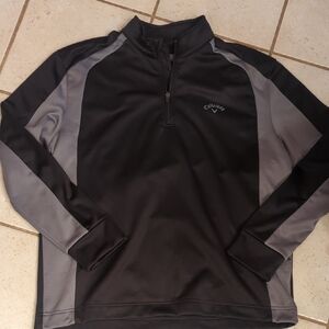 Callaway Men's Two-Tone Black and Gray Jacket